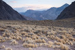 A high mountain landscape.