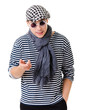 Yound suspicious looking twister