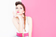 pink portrait