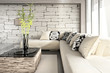 Modern Loft with Living Room | Interior Architecture
