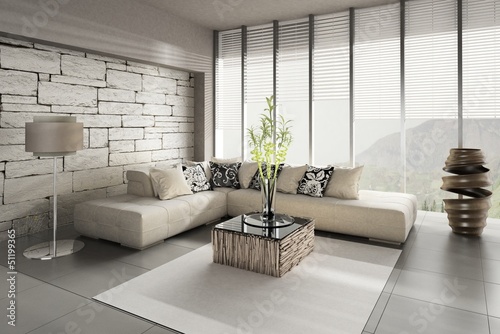Illustration: Modern Loft with Living Room | Interior Architecture Modern Loft with Living Room | Interior Architecture