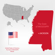 AmericanMap Mississippi state