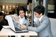 Businesswomen at a meeting