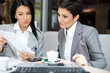 Business women in meeting