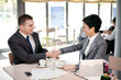 Business shake