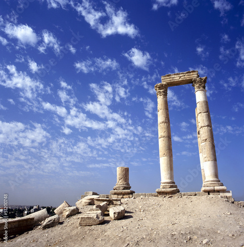 Photo: Hercules Temple Amman Hercules Temple Amman