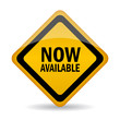 Now available rhombus sign