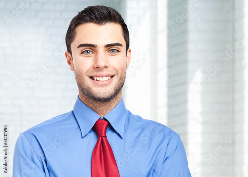 Photo: Smiling businessman Smiling businessman