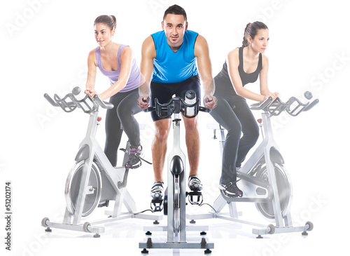 Photo: Spinning training Spinning training