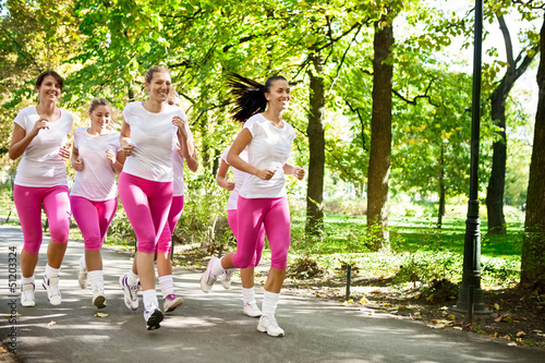 Photo: Jogging group Jogging group
