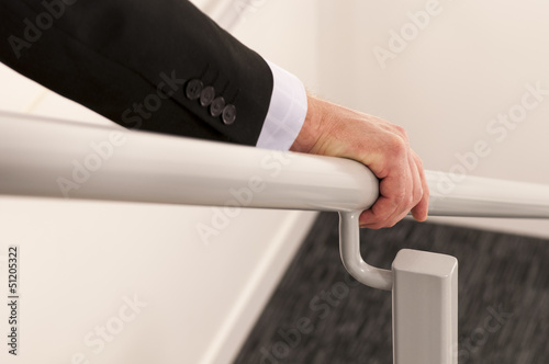 Photo: Hold the handrail Hold the handrail