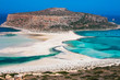 Gramvousa island and Balos Lagoon on Crete