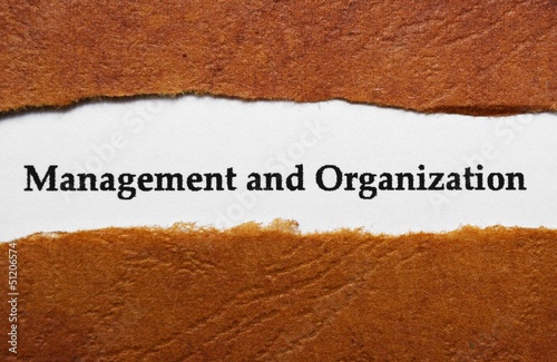 Photo: Management and organization Management and organization