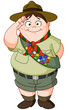 Vektor: Boy scout Boy scout