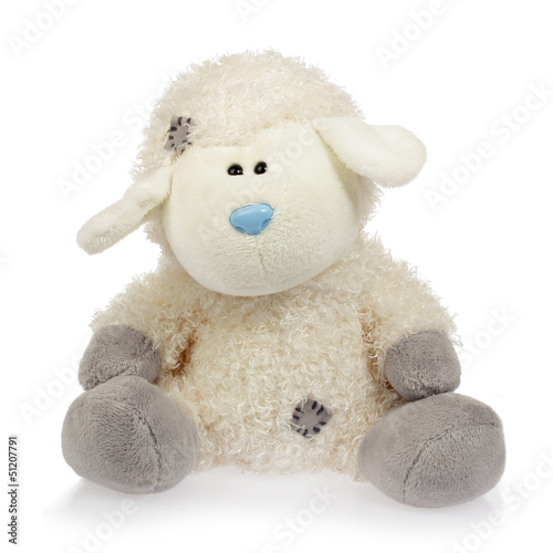 Photo: petit mouton en peluche petit mouton en peluche