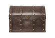 Photo : Old treasure chest isolated Old treasure chest isolated