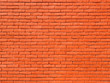Painted brick wall