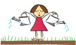 illustration jardinage