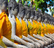 Wat Yai Chai Mongkhon in Ayuthaya province of Thailand