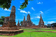 Wat Chaiwatthanaram at Ayuthaya province of Thailand