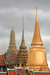 Colorful Domes of Imperial Palace of Thailand