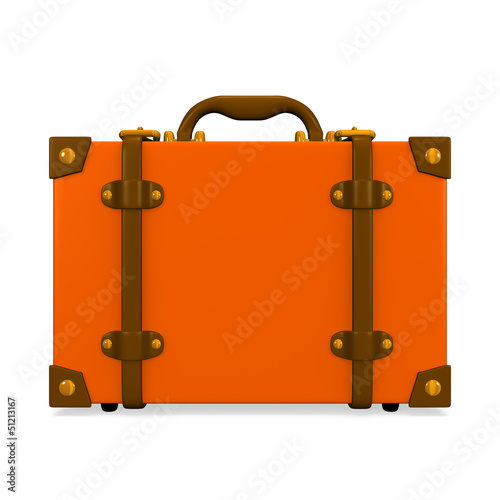 Illustration: ClassicalLuggageFrontView ClassicalLuggageFrontView
