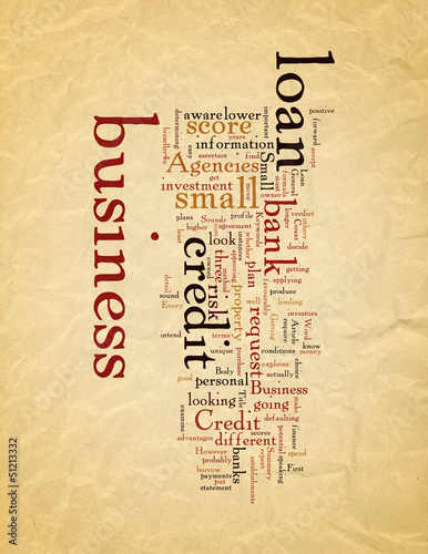 Illustration: Getting A Small Business Loan Getting A Small Business Loan