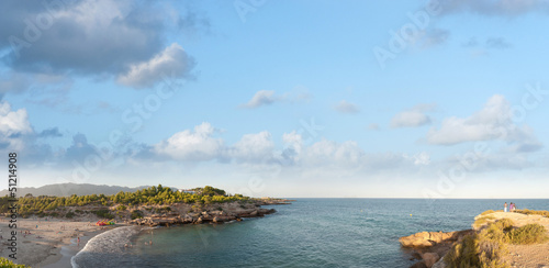 Photo: Beach at sunset Beach at sunset
