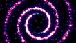 Glisten Glamour Shiny Spiral Particles animation