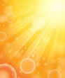 Abstract image with sunlight rays 1