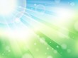 Abstract image with sunlight rays 2