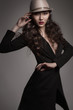 fashion portrait of young asian woman