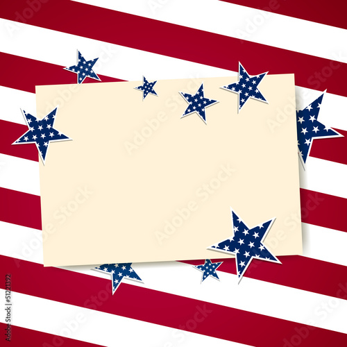 Vector: Vector Illustration of a 4th of July Independence Day Design Vector Illustration of a 4th of July Independence Day Design
