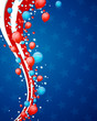 Vector Illustration of a 4th of July Independence Day Design