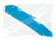 Vector: Grunge Galicia flag Grunge Galicia flag