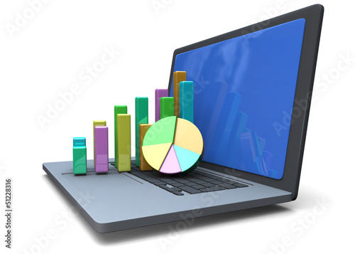Illustration: COMPUTER AND GRAPH - 3D COMPUTER AND GRAPH - 3D