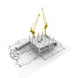 3D plan drawing