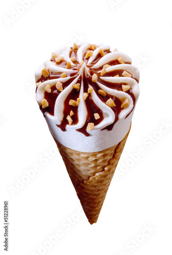 Photo: Vanilla and Chocolate Ice Cream Vanilla and Chocolate Ice Cream