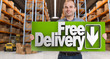 Free delivery, man