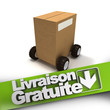 Livraison gratuite, box on wheels