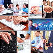 Business people working in the office.