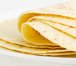 mexican food - tortilla. selective focus