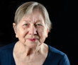 Photo: Senior woman's portrait Senior woman's portrait