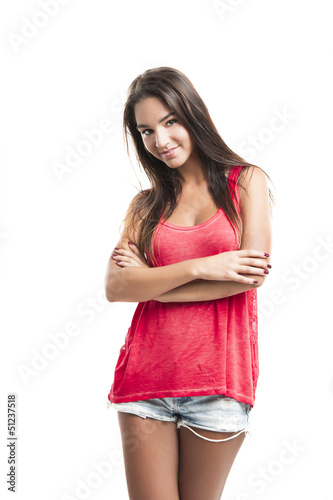 Photo: Beautiful young woman Beautiful young woman