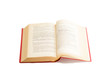 aufgeklapptes Buch