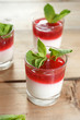 Foto: Gourmet Himbeerdesert Gourmet Himbeerdesert