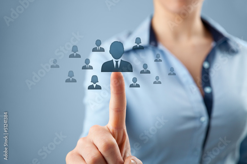 Photo: Human resources and CRM Human resources and CRM
