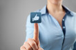 Like - social media