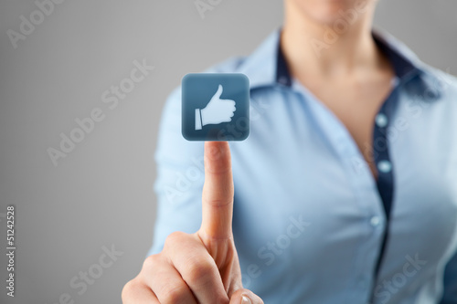 Photo: Like - social media Like - social media