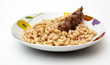 monchetas dish with sausage